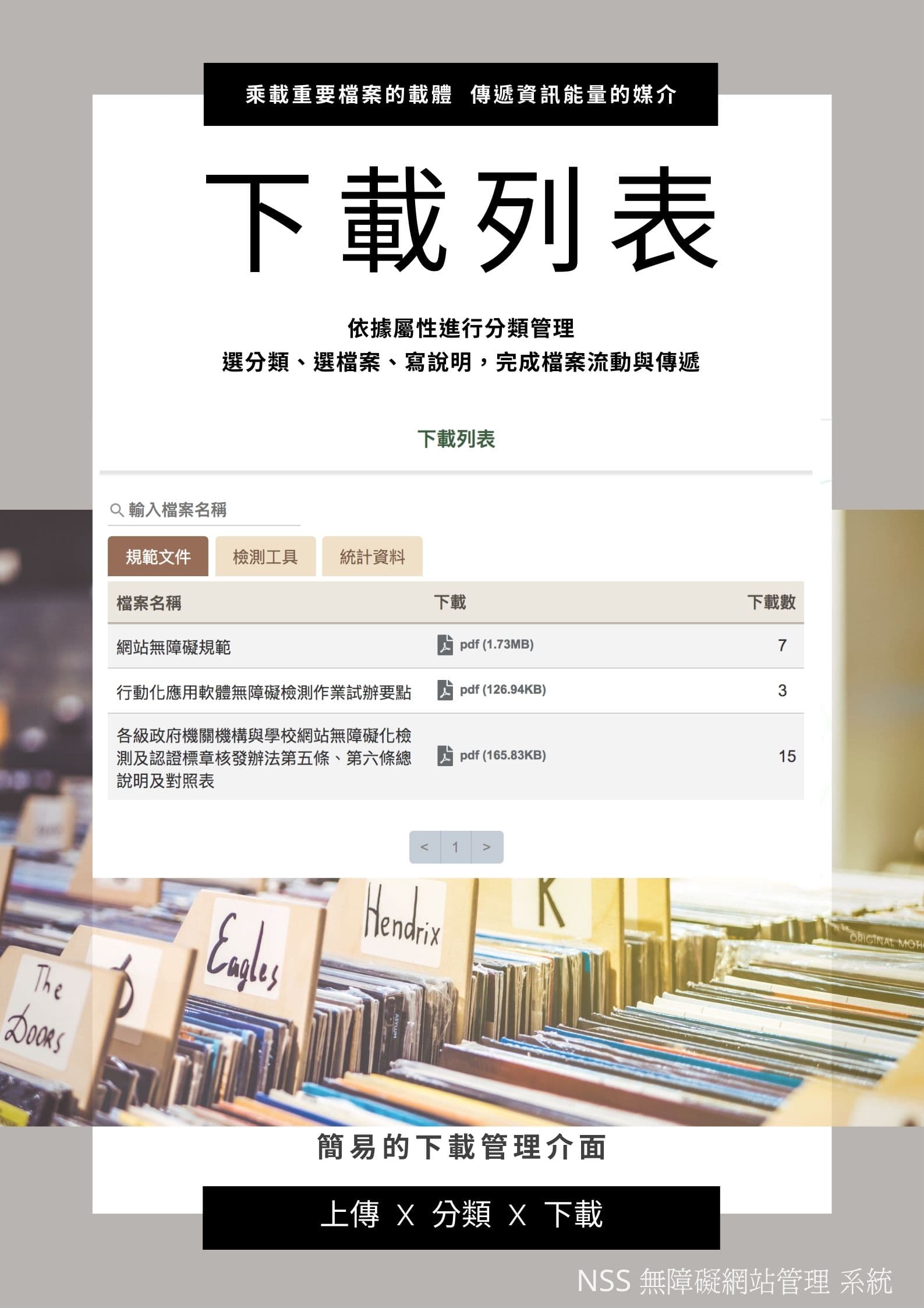 下載列表相關畫面