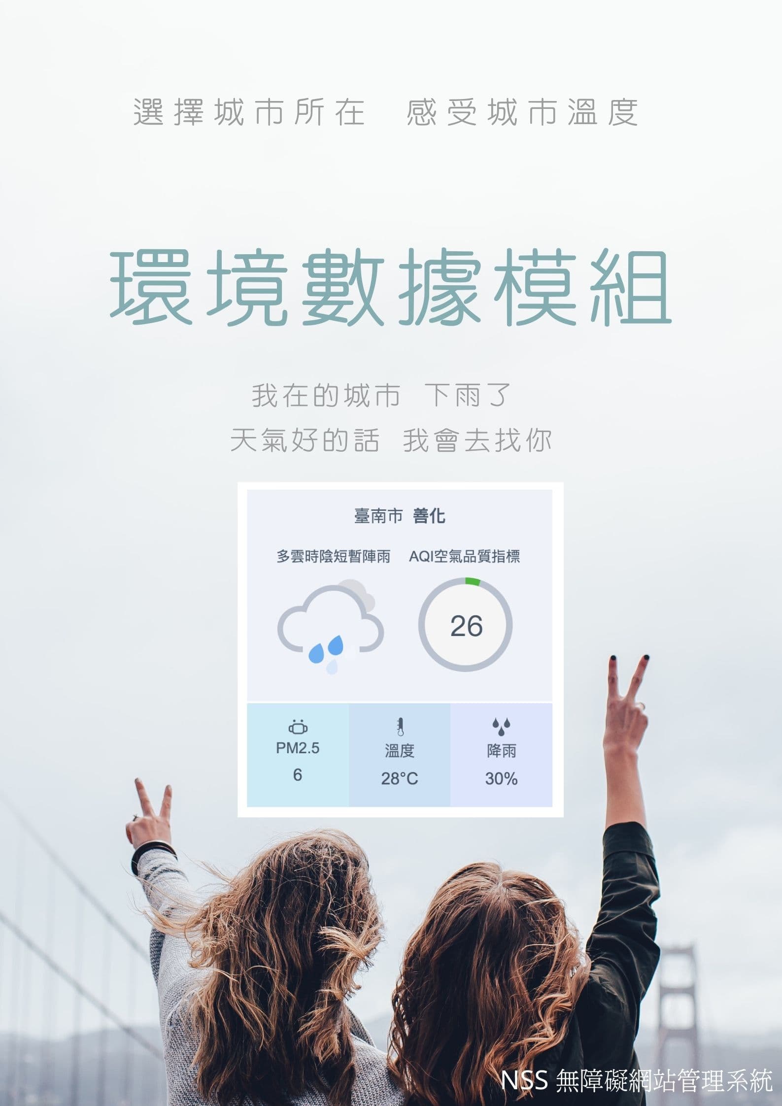 環境數據相關畫面