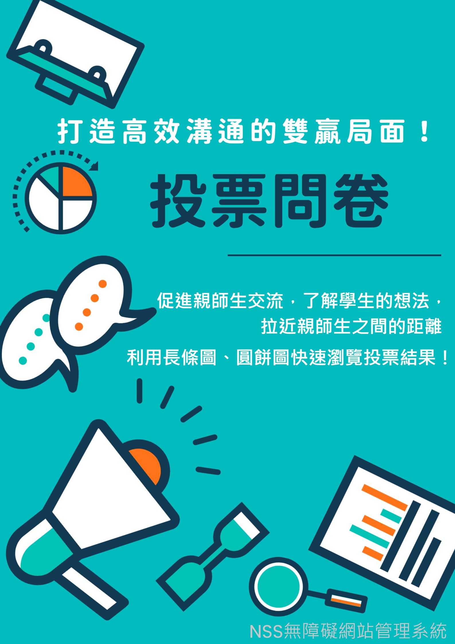 投票問卷相關畫面