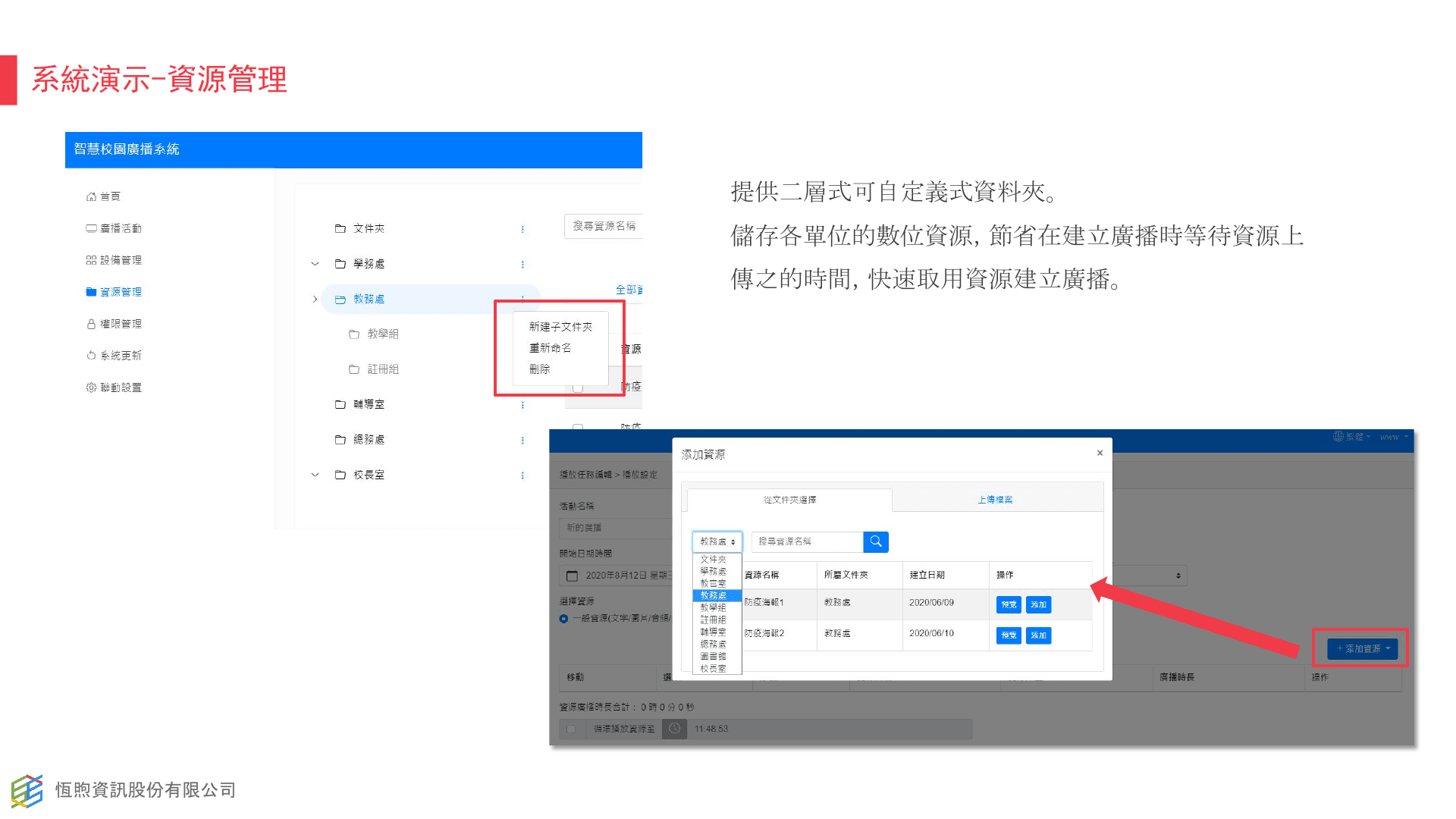 設備分組管理介面,顯示群組標籤與設備狀態